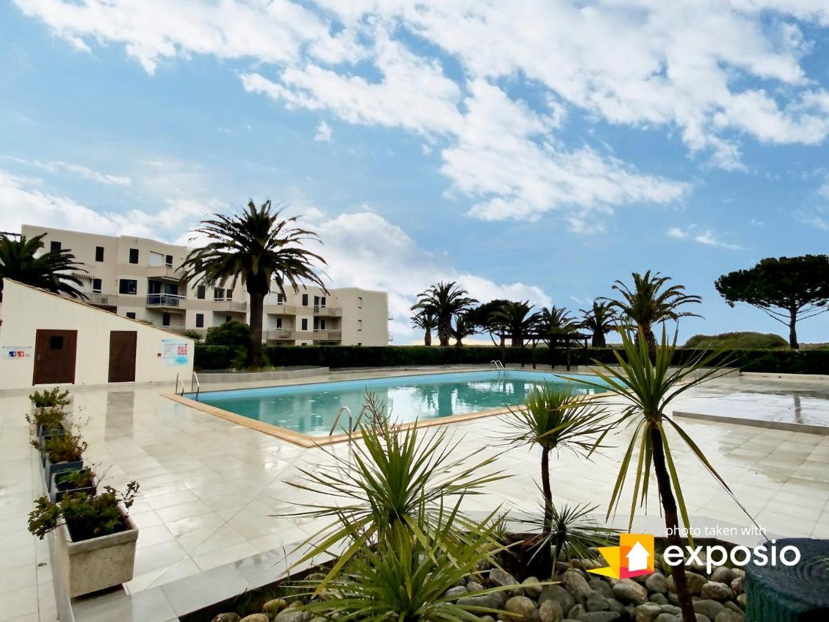 Studio 4 Couchages,Piscine,Plage Saint-Cyprien  Dış mekan fotoğraf